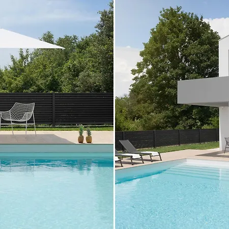 Luxury Atria Near Pula For 10 People With Children Playground & Heated Pool * Ližnjan